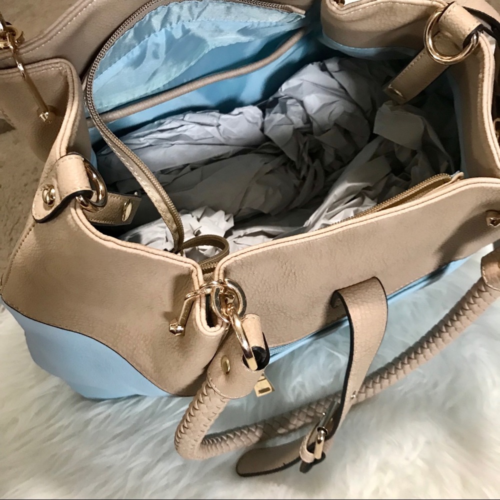 Large Colorblock Bag Set - image 3